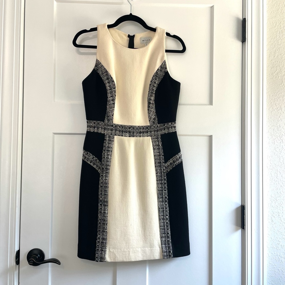Milly Tweed Sheath Dress